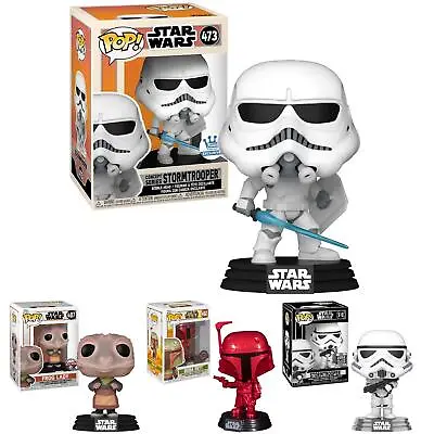 Buy Funko Pop Star Wars Figure Bobble Head Exclusive Special Edition With Stand 10cm • 12.99£