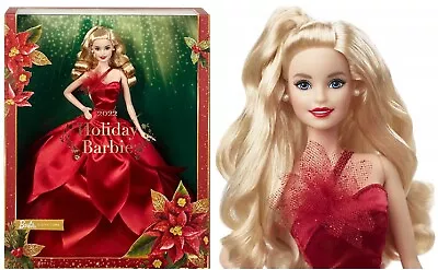 Buy BARBIE Signature 2022 Holiday DOLL HBY03 Mattel • 90.54£