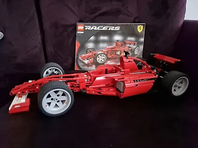 Buy Lego Racers Technic 8386 Ferrari F1 Racer 1:10 Complete With Instruction Manual • 24.99£