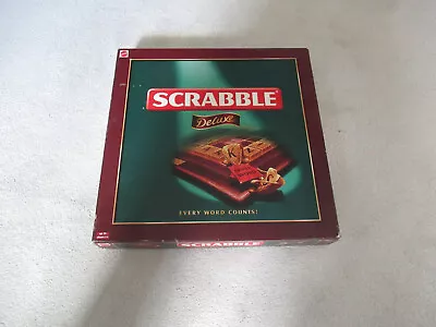 Buy Scrabble Deluxe Board Game Turntable Board • 45£