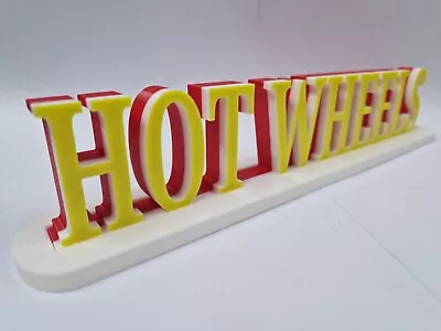Buy Hot Wheels - 3D Shop Display Collection Sign Collectors Display  • 9.99£