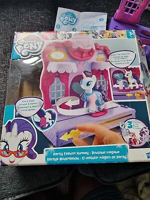 Buy My Little Pony FIM G4 Rarity's Fashion Runway Playset Hasbro! 💜💎 • 9.90£