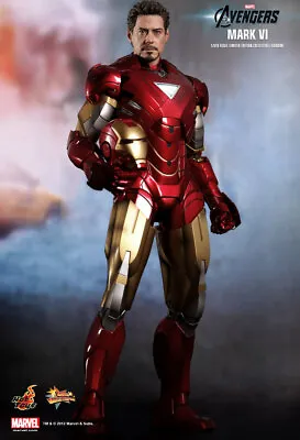 Buy 1/6 Hot Toys Mms171 The Avengers Mms171 Iron Man Mk6 Movie Promo Edition Figure • 389.99£
