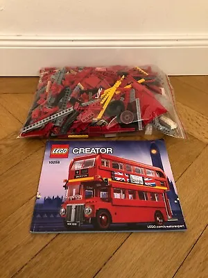 Buy LEGO 10258 London Bus Double Decker London Bus CREATOR EXPERT | 100% Complete • 104.97£