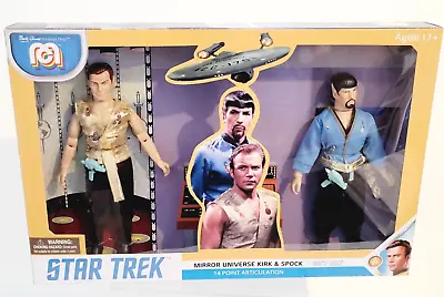 Buy Mego Star Trek Mirror Universe Kirk & Spock Action Figure Gift Set • 20£
