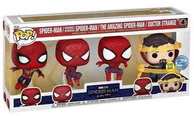 Buy Spiderman No Way Home Dr Strange 4 Pack Funko Pop Vinyl Figure Figurine • 54.95£