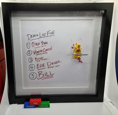 Buy Kill Bill The Bride Framed Custom Lego Minifigure • 27.50£