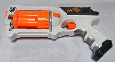 Buy Nerf N-Strike Maverick Rev-6 Gun White With 6 Darts • 10.49£