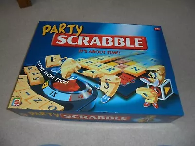 Buy Mattel Scrabble Party Board Game Complete..... • 3.99£
