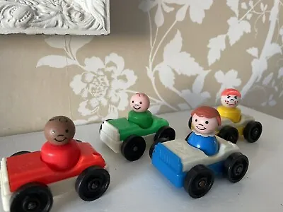 Buy Vintage Fisher Price Little Cars & People For The 930 Garage • 16£