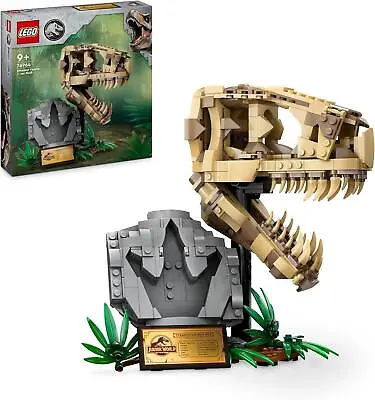 Buy LEGO Jurassic World Dinosaur Fossils: T. Rex Skull Construction Set 76964 • 37.49£