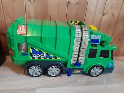 Buy Recycle Truck Recycling Lorry Battery Operated Toy Green Bin Car Wheels Sounds • 3£