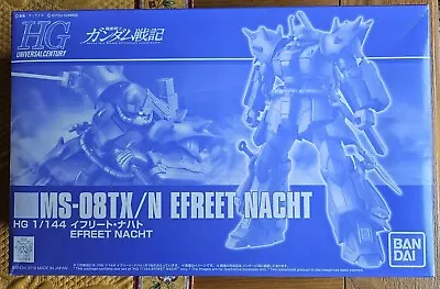 Buy New Rare P-Bandai 1/144 HG Efreet Nacht! HGUC Gundam Gunpla Kit • 44.99£