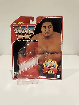 Buy Yokozuna WWF - Hasbro 1993 - Backing Card & Bubble - Series 8 - Wrestling Figure • 29.99£
