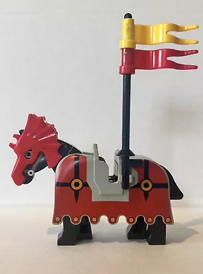 Buy Lego Vintage Castle Horse With Full Barding Fright Knights In Stunnng Condition • 30£