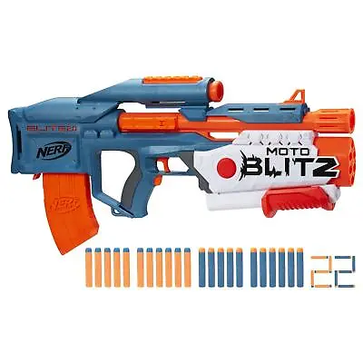 Buy Nerf Elite 2.0 Motoblitz Outdoor Blaster Gun With Foam Darts • 13.49£