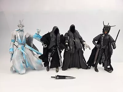 Buy Lord Of The Rings Ringwraith Mouth Of Sauron Lot Action Figures Toybiz • 27£