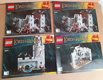 Buy LEGO - The Lord Of The Rings + Hobbit - INSTRUCTIONS ONLY • 13.75£