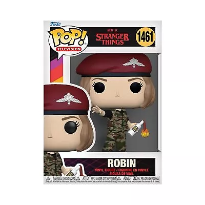 Buy Funko POP! TV: Stranger Things - Hunter Robin With Cocktail - Collectable Vinyl  • 12.81£