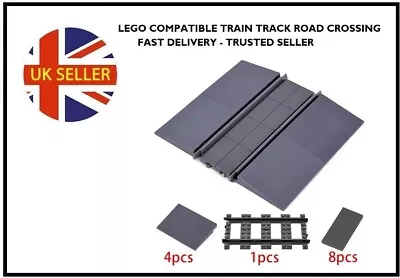 Buy Lego Compatible Train Track Road Crossing • 7.99£
