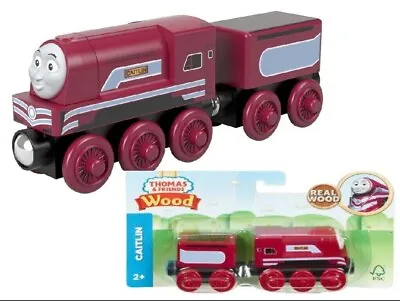 Buy Caitlin Train For Thomas & Friends Wooden Railway Train Tracks Fisher Price Toy • 14.49£