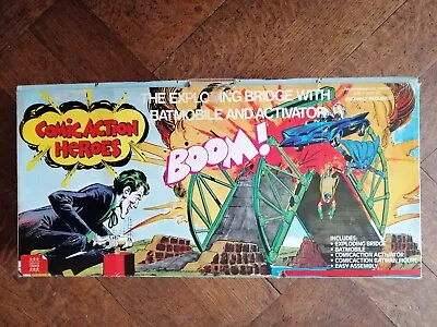 Buy VINTAGE MEGO COMIC ACTION HEROES BATMAN EXPLODING BRIDGE PLAYSET, 1976 MIB Rare • 299.99£