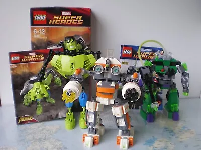 Buy Lego Super Heroes 4530 Marvel Hulk + 6862 DC Superman + 70707 Eradicator Mech. • 8.25£
