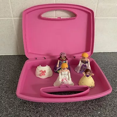 Buy Playmobil Princess Collectible In Pink Carry Case Geobra Figures  • 5£
