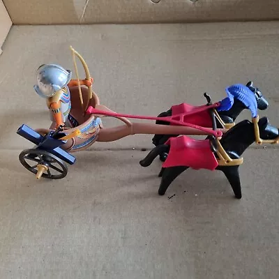 Buy Playmobil Egyptian Chariot And Horses  • 2£