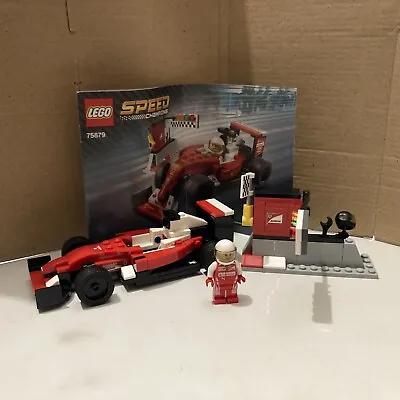 Buy 2017 LEGO SPEED Champions 75879 Scuderia Ferrari SF16-H F1 Formula 1 Minifig • 25.91£