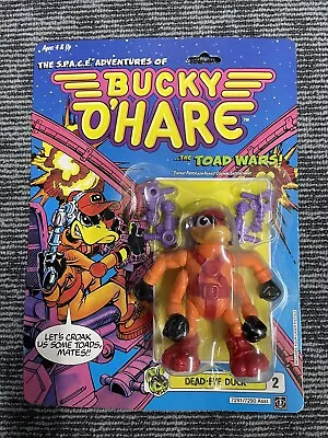 Buy Hasbro Bucky O’ Hare Ohare Dead Eye Duck MOC Unopened Sealed 1991 Carded Figure • 100£
