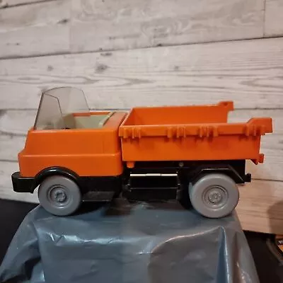 Buy Vintage Playmobil 3203 Construction Truck Orange 1975 Incomplete • 3.99£