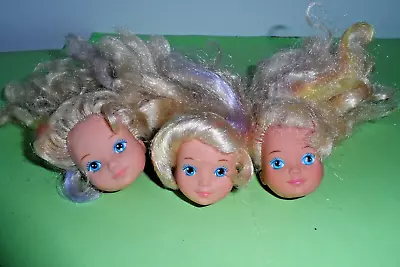 Buy Lady Lovely Locks Barbie Heads Reroot Defects Custom OOAK 90 • 3.17£