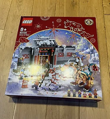 Buy LEGO 80106 Story Of Nian (1067 Pieces) Lunar New Year Set - Brand New & Sealed • 60£