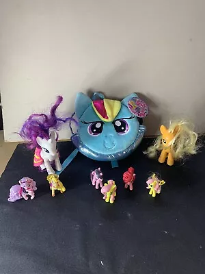 Buy My Little Pony Figures X8 Toy Bundle With Matching Small Bag With Tag • 5£