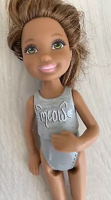 Buy Mattel Barbie Chelsea & Friends Brunette 5.5” Meow Cat Fun Doll, Hair Been Cut • 14.99£