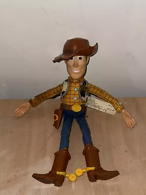 Buy Disney Toy Story Talking Woody Pull String Action Figure Doll Sheriff Working! • 18£