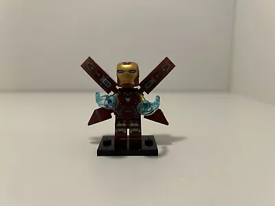 Buy Lego Iron Man MK85 Mark 85 Minifigure SH573 Avengers Compound Battle 76131 NEW • 20£