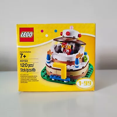 Buy LEGO Birthday Cake Seasonal Promo Decoration 40153 BNIB Sealed - Retired (2015) • 22£