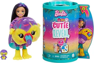 Buy Barbie Small Dolls And Accessories, Cutie Reveal Chelsea Doll With Toucan Plush • 22.53£