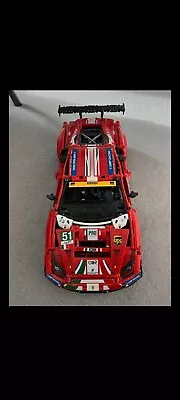 Buy Lego Technic Ferrari 488 GTE AF Corse #51 (42125) Model Built • 70£