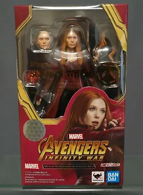 Buy S.H. Figuarts Avengers Infinity War Scarlet Witch Bandai Limited Japan USED (C1) • 65.16£