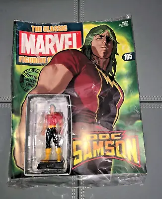 Buy Eaglemoss Marvel Classic Collection Doc Samson No 105 Display Figure And Mag • 7.99£