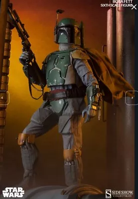 Buy Star Wars Boba Fat Bounty Hunter 1/6 12   Exclusive 21281 New Sealed Sideshow • 341.74£