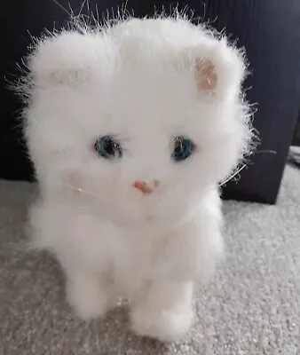 Buy FurReal Friends Hasbro White Kitten Cat Interactive Pet. Walks, Purrs, Meows. • 14.99£
