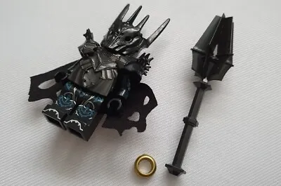 Buy Customised Lego The Lord Of The Rings (With Ring) Sauron Villain Mini Figure • 9.50£