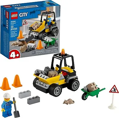 Buy LEGO City Roadwork Truck 60284 Great Gift Collectible 4 Years + Free P&P • 10.97£