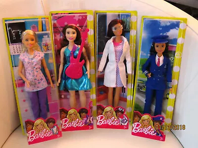 Buy Choice Of NRFB Doll BARBIE Trades Careers   You Can Be  ... You Can Be... • 15.61£