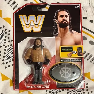 Buy Bnib Wwe Mattel Retro Series 3 Seth Rollins Wrestling Action Figure Hasbro Wwf • 10.44£