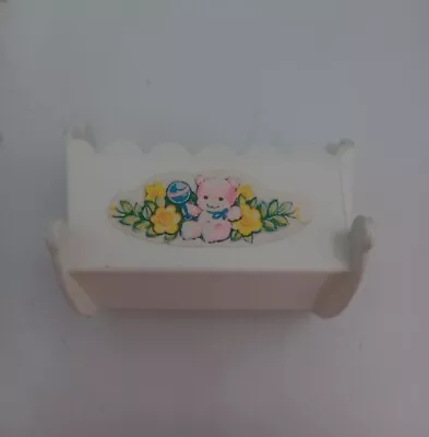 Buy Vintage My Little Pony G1 Lullaby Nursery Accessory 1 X White Cot/Bed  • 4.29£